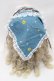 画像4: metamorphose / Dreamy Little Farmバブーシュカヘッドドレス  グリーン S-25-10-02-029-ME-AC-AS-ZS (4)