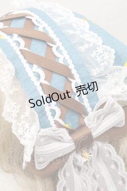 画像5: metamorphose / Dreamy Little Farmバブーシュカヘッドドレス  グリーン S-25-10-02-029-ME-AC-AS-ZS