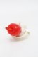 画像1: Q-pot. / チェリーホイップリング  白ｘ赤 S-25-10-03-001-QP-AC-AS-ZS (1)