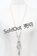 axes femme / キーモチーフネックレス  ピンクゴールド S-25-10-03-004-AX-AC-AS-ZS