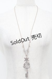 axes femme / キーモチーフネックレス  ピンクゴールド S-25-10-03-004-AX-AC-AS-ZS