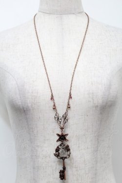 画像1: axes femme / キーモチーフネックレス  ピンクゴールド S-25-10-03-004-AX-AC-AS-ZS