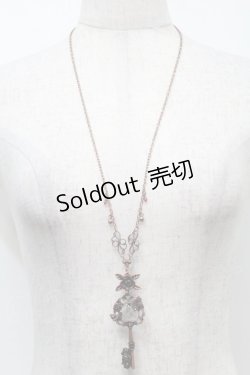 画像1: axes femme / キーモチーフネックレス  ピンクゴールド S-25-10-03-004-AX-AC-AS-ZS