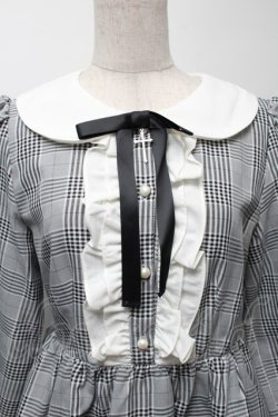 画像3: Ank Rouge / グレンチェックワンピース  グレー S-25-10-03-051-CA-OP-AS-ZS