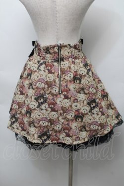 画像2: Ank Rouge / くまゴブランスカート  ベージュ S-25-10-03-059-CA-SK-HR-ZS
