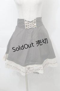 axes femme POETIQUE / ハイウエスト刺繍スカート  ブラウン S-25-10-03-063-AX-BL-AS-ZS