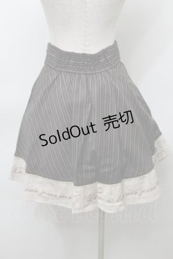 画像2: axes femme POETIQUE / ハイウエスト刺繍スカート  ブラウン S-25-10-03-063-AX-BL-AS-ZS