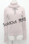 Ank Rouge / ハイネックニットトップス  ピンク S-25-10-03-020-CA-BL-HR-ZS