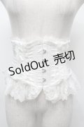 ATELIER PIERROT / Frill Short Corset  白 S-25-10-05-001-EL-TO-AS-ZS