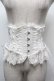 画像1: ATELIER PIERROT / Frill Short Corset  白 S-25-10-05-001-EL-TO-AS-ZS (1)