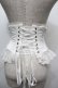 画像2: ATELIER PIERROT / Frill Short Corset  白 S-25-10-05-001-EL-TO-AS-ZS (2)
