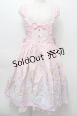 Angelic Pretty / Magic Princessラウンドジャンパースカート  ピンク S-25-10-05-013-AP-OP-AS-ZS