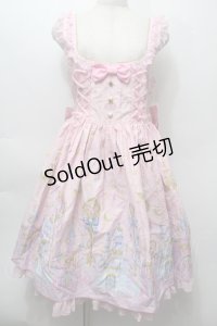 Angelic Pretty / Magic Princessラウンドジャンパースカート  ピンク S-25-10-05-013-AP-OP-AS-ZS