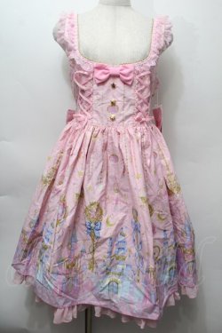 画像1: Angelic Pretty / Magic Princessラウンドジャンパースカート  ピンク S-25-10-05-013-AP-OP-AS-ZS