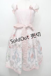 LIEF / ティーサロンジャンパースカート  ピンク S-25-10-05-014-LO-OP-AS-ZS