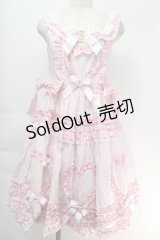 BABY,THE STARS SHINE BRIGHT / Sweet My Secret Heartジャンパースカート  ピンク S-25-10-05-018-BA-OP-HR-ZS