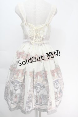 画像2: LIEF / Perfume Coffretジャンパースカート  クリームローズ S-25-10-05-021-LO-OP-HR-ZS