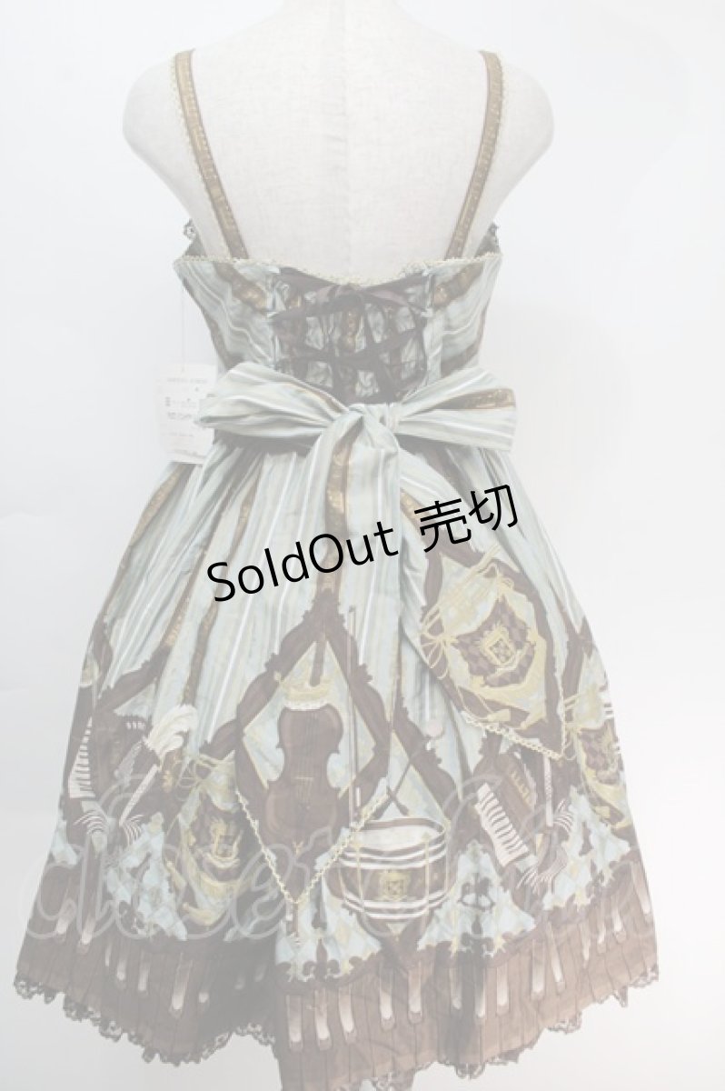 画像2: Angelic Pretty / カルテットショコラビスチェジャンパースカートSet  ミント S-25-10-05-023-AP-OP-HR-ZS (2)