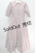 m petit by misako / AM*ギンガムCHKワンピース L 赤 S-25-10-05-025-LO-OP-AS-ZS