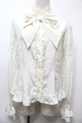 Angelic Pretty / Elegant Romanceブラウス  オフ S-25-10-05-003-AP-BL-AS-ZS
