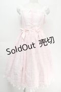 Angelic Pretty / Holy Lacy Dollジャンパースカート  ピンク S-25-10-05-028-AP-OP-AS-ZS