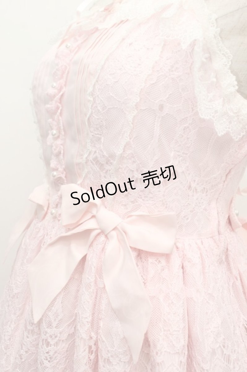 画像3: Angelic Pretty / Holy Lacy Dollジャンパースカート  ピンク S-25-10-05-028-AP-OP-AS-ZS (3)