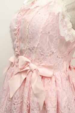 画像3: Angelic Pretty / Holy Lacy Dollジャンパースカート  ピンク S-25-10-05-028-AP-OP-AS-ZS