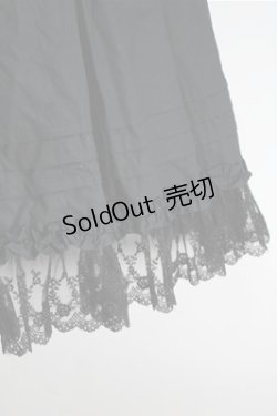 画像3: Innocent World / シャーロットペチスカート  黒 S-25-10-06-029-IW-SK-AS-ZS