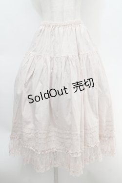 画像1: Innocent World / シャーロットペチスカート  ピンク S-25-10-06-1044-IW-SK-AS-ZS