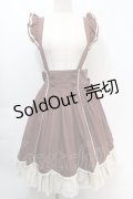 Angelic Pretty / クラシックカフェスカート  ブラウン S-25-10-06-1048-AP-OP-HR-ZS