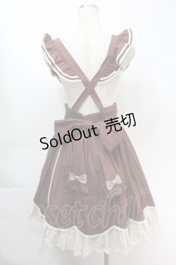 画像2: Angelic Pretty / クラシックカフェスカート  ブラウン S-25-10-06-1048-AP-OP-HR-ZS