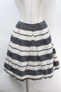 Lois CRAYON / レースプリントスカート  オフ S-25-10-06-1050-LO-SK-AS-ZS