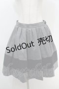 Lois CRAYON / ラインスカート  グレーｘ紺 S-25-10-06-1051-LO-SK-AS-ZS