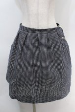 画像1: 【SALE】Lois CRAYON / ギンガムスカート  黒ｘオフ S-25-10-06-1053-LO-SK-AS-ZT253 (1)