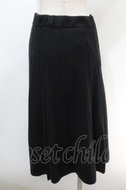画像2: INGEBORG / ニットスカート  黒 S-25-10-06-1057-LO-SK-AS-ZS