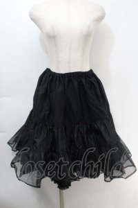 BABY,THE STARS SHINE BRIGHT / ふわふわパニエ  黒 S-25-10-06-1059-BA-SK-AS-ZS