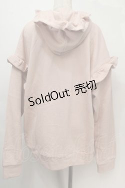 画像2: MILK / Frill パーカー  ピンク S-25-10-06-1009-ML-TO-HR-ZS