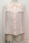Angelic Pretty / ホイップレディブラウス（2016年）  ピンク S-25-10-06-1013-AP-BL-AS-ZS