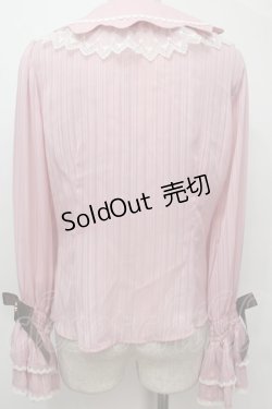 画像2: BABY,THE STARS SHINE BRIGHT / Fondant Chocolat Nounours Collectionブラウス  ピンク S-25-10-06-1014-BA-BL-AS-ZS