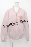 PINK HOUSE / ロゴワッペンブルゾン  ピンク S-25-10-06-1016-LO-JA-AS-ZS