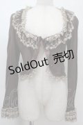 Innocent World / オリジナルレースミルフィーユチュールレースボレロ  ブラウン S-25-10-06-1022-IW-TO-AS-ZS