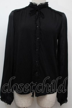 画像1: Lois CRAYON / トップス  黒 S-25-10-06-1024-LO-TO-AS-ZS