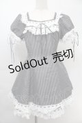 CATCOCOON(海外ロリータブランド) / WEDNESDAY ワンピース  黒ｘ白 S-25-10-06-1033-LO-OP-HR-ZS