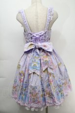 画像2: Angelic Pretty / Magic Princessラウンドジャンパースカート  サックス S-25-10-06-1037-AP-OP-AS-ZS (2)