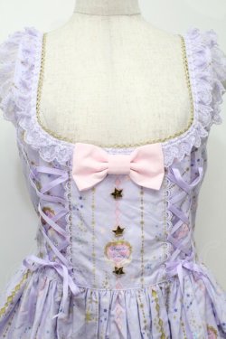 画像3: Angelic Pretty / Magic Princessラウンドジャンパースカート  サックス S-25-10-06-1037-AP-OP-AS-ZS