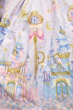 画像4: Angelic Pretty / Magic Princessラウンドジャンパースカート  サックス S-25-10-06-1037-AP-OP-AS-ZS