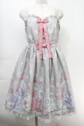 Angelic Pretty / Lovely Poodleジャンパースカート  グレー S-25-10-06-1038-AP-OP-AS-ZS