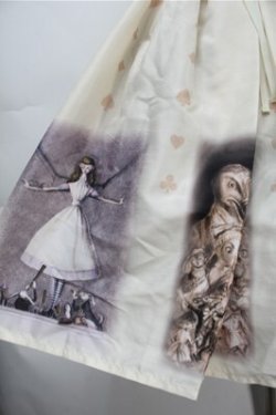 画像3: Innocent World / 金子國義アリスジャストウエストジャンパースカート  オフ S-25-10-06-006-IW-OP-AS-ZS