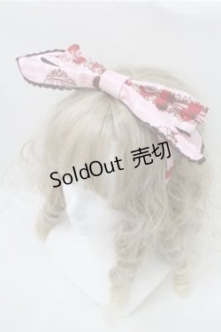 画像5: BABY,THE STARS SHINE BRIGHT / Strawberry Loves Chocolate柄エプロンフリルジャンパースカート・カチューシャセット  ピンク S-25-10-06-009-BA-OP-AS-ZS