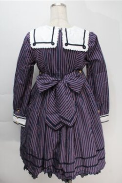 画像2: Angelic Pretty / Universityワンピース  紺ｘ赤 S-25-10-06-013-AP-OP-AS-ZS
